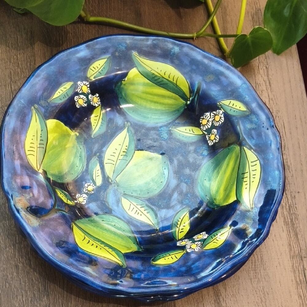 VIETRI, Avallone. Vintage Italian Pottery (Mid Century) Set Of 2, EUC